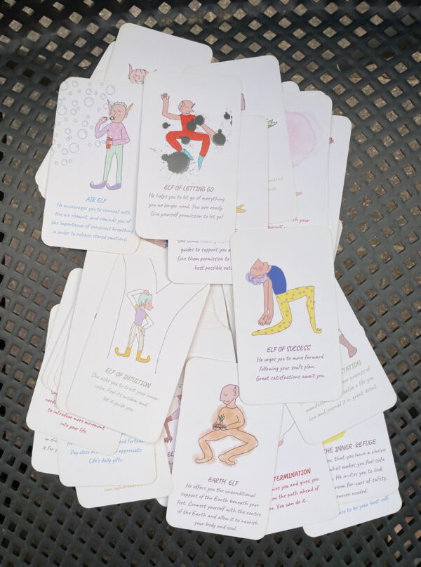 ORACLE IN ENGLISH : Elves Intuitive Card Deck - Image 2