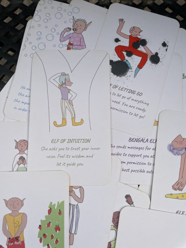 ORACLE IN ENGLISH : Elves Intuitive Card Deck - Image 5