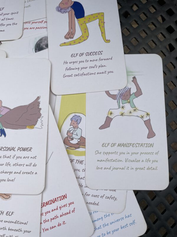 ORACLE IN ENGLISH : Elves Intuitive Card Deck - Image 6